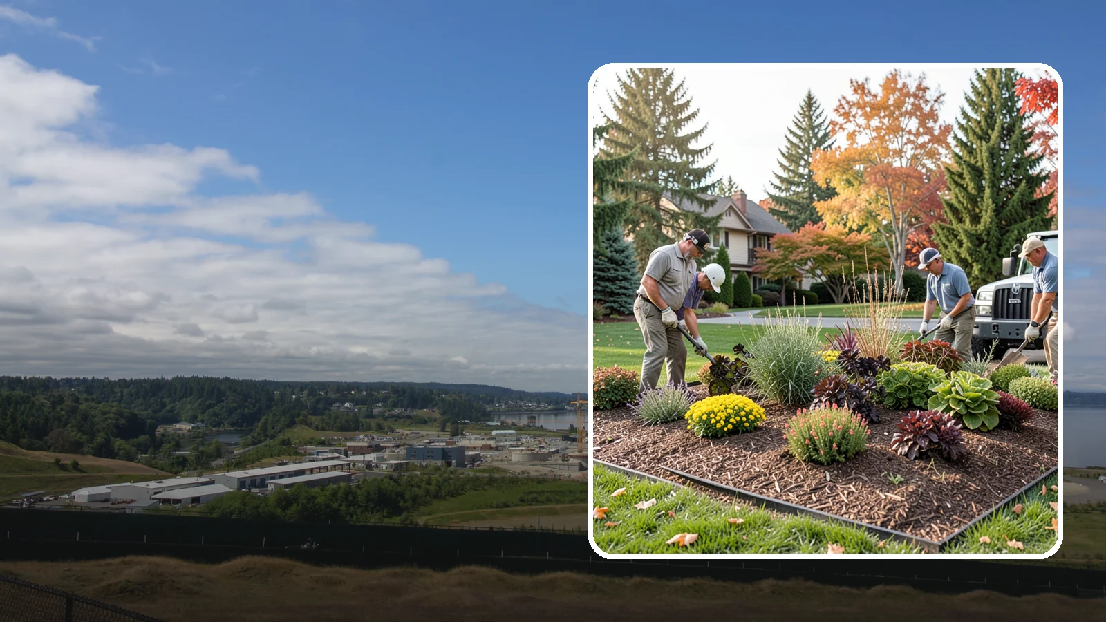 Xeriscaping in University Place, Pierce County, WA - Water-wise xeriscape design and installation that creates a beautiful landscape needing little irrigation.