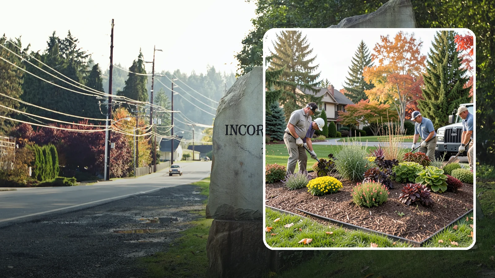 Xeriscaping in Wilkeson, Pierce County, WA - Water-wise xeriscape design and installation that creates a beautiful landscape needing little irrigation.