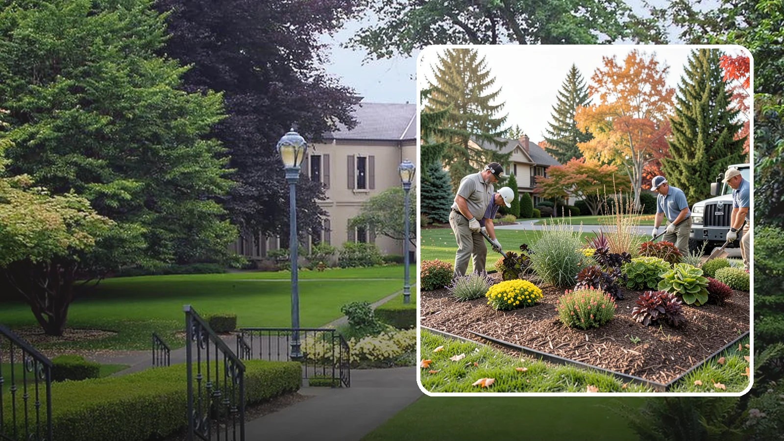 Xeriscaping in Woodinville, King County, WA - Water-wise xeriscape design and installation that creates a beautiful landscape needing little irrigation.