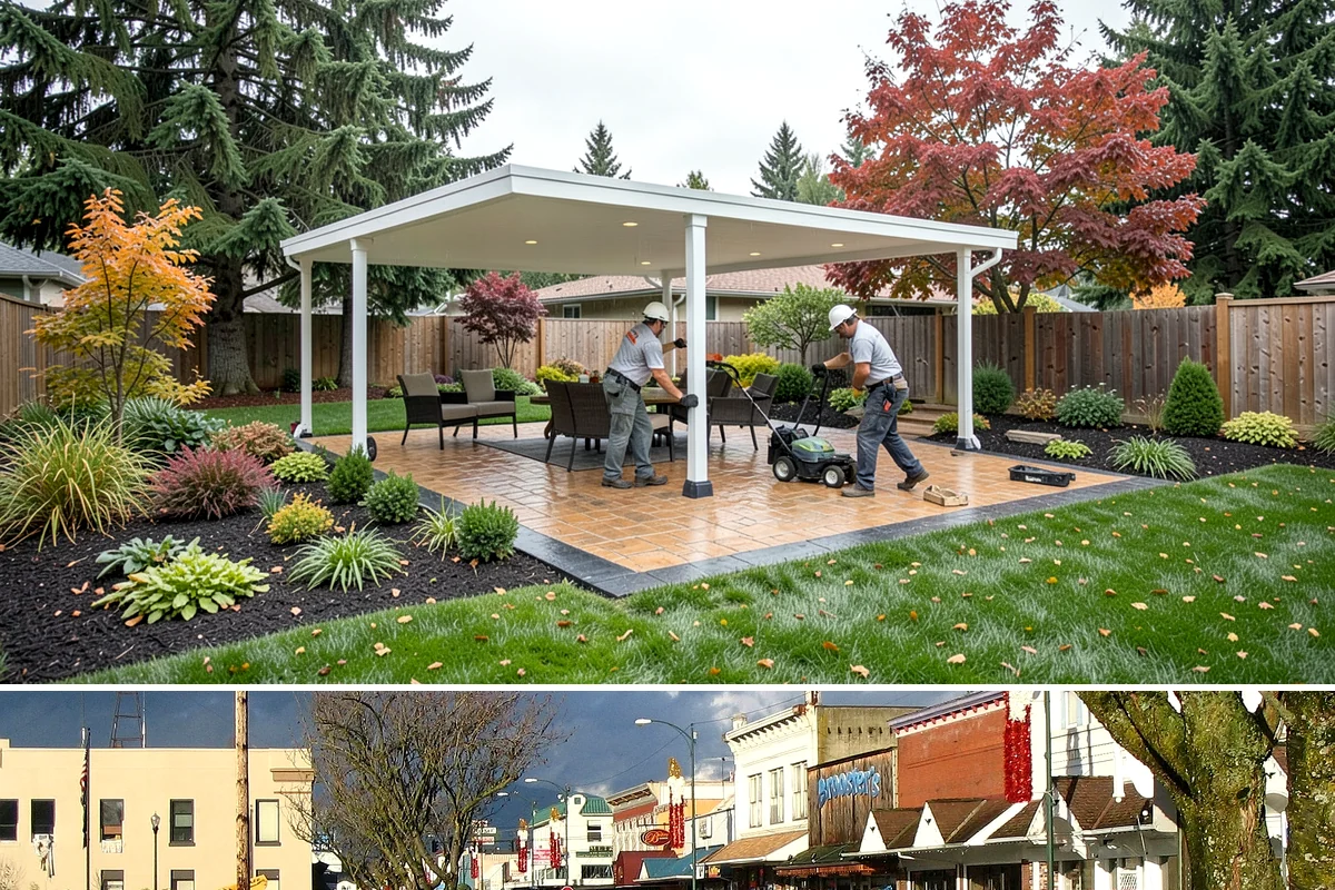 Yard Drainage Correction in Arlington, Snohomish County, WA - Best performed in late spring through early fall when soils are workable for major regrading and new turf establishes before...