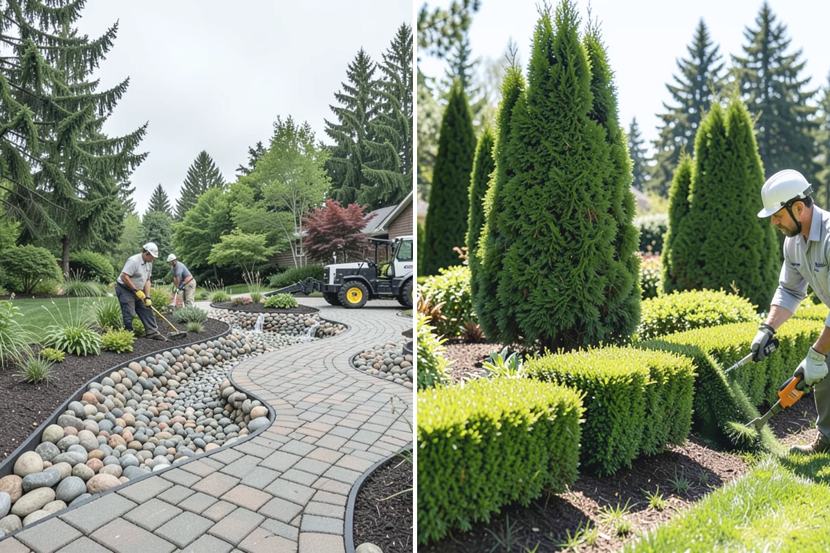 Yard Drainage Correction in Auburn, King County, WA - Assess the full lot grade and all wet areas