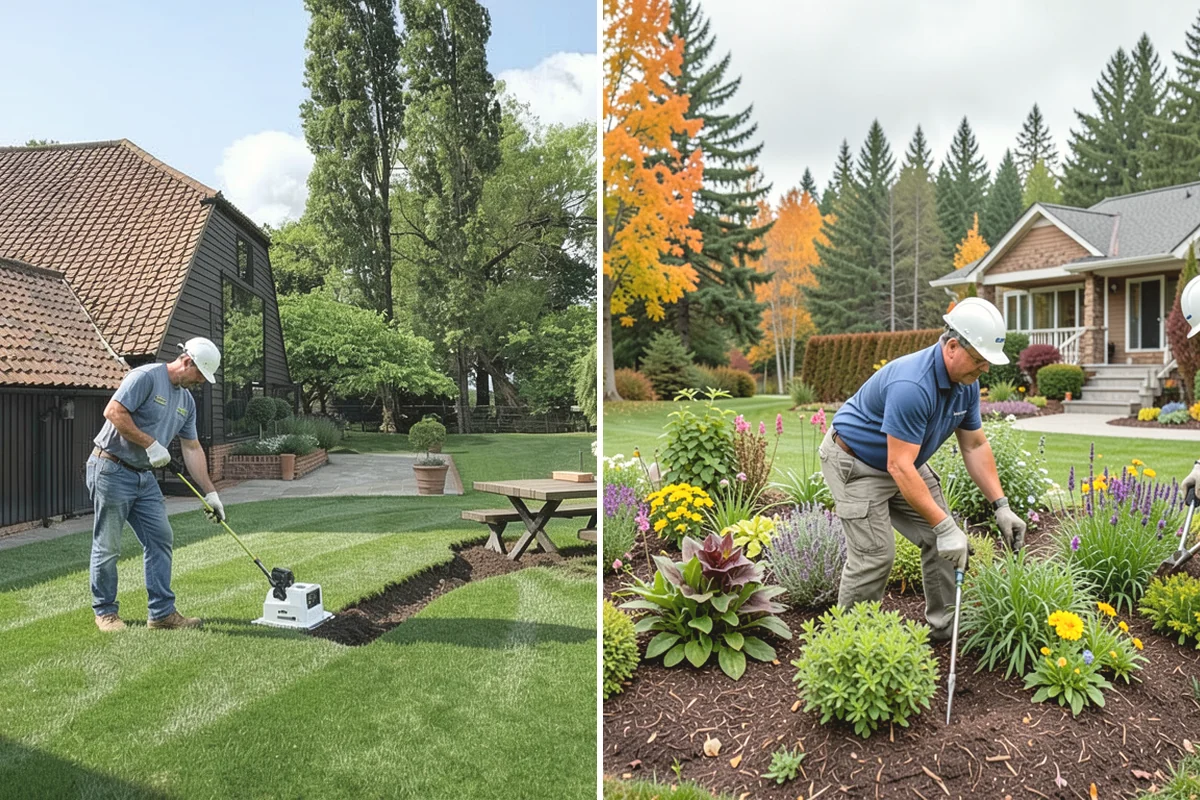 Yard Drainage Correction in Black Diamond, King County, WA - Assess the full lot grade and all wet areas