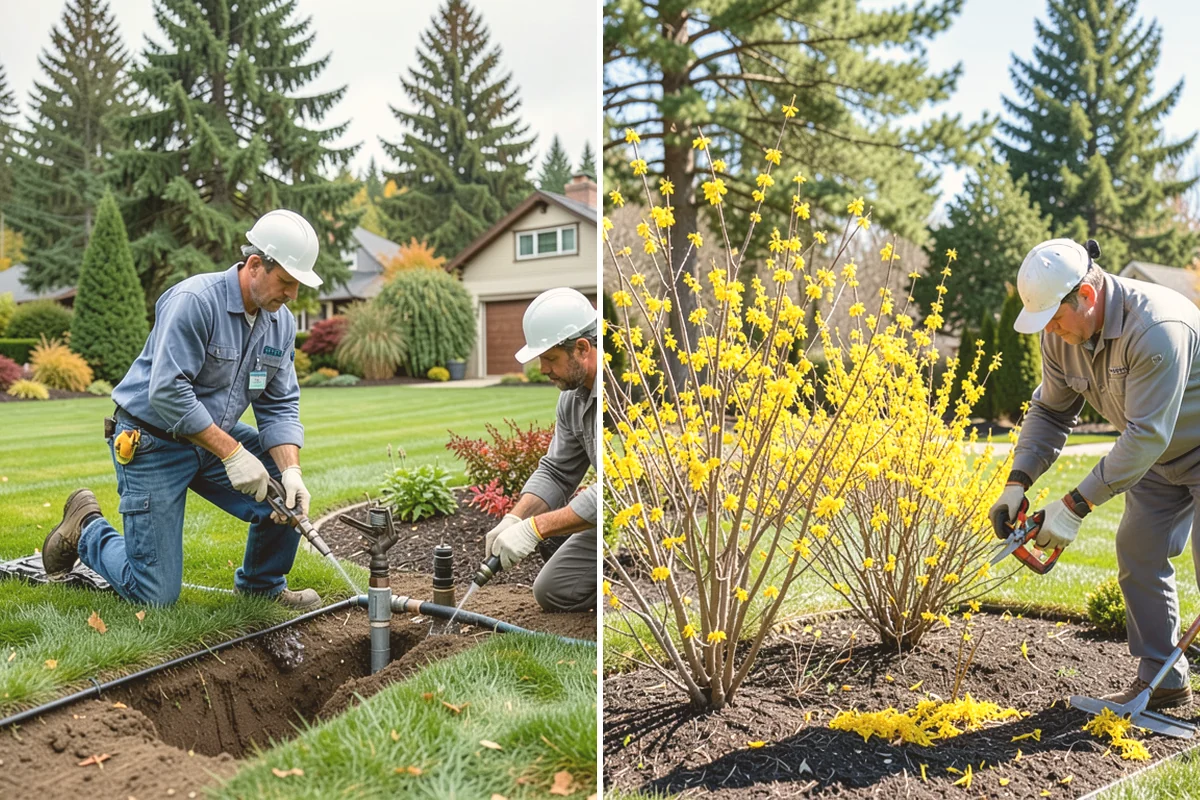 Yard Drainage Correction in Bothell, King County, WA - Assess the full lot grade and all wet areas