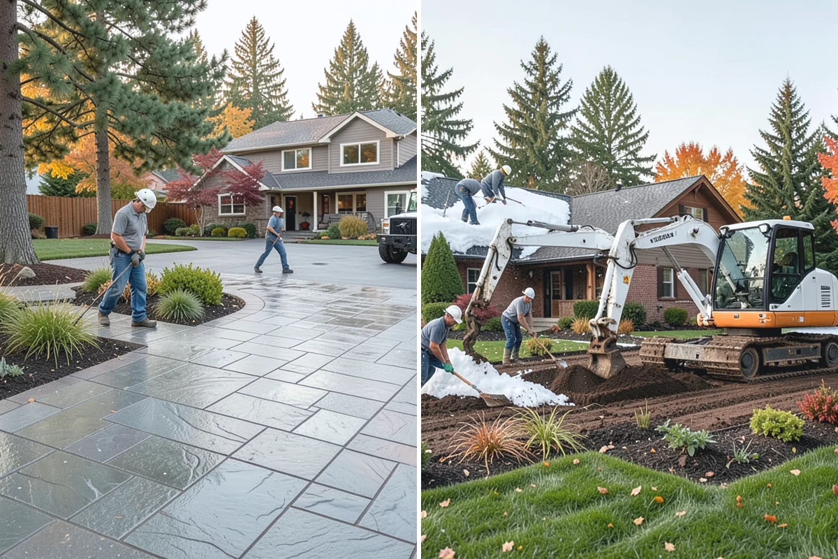 Yard Drainage Correction in Buckley, Pierce County, WA - Assess the full lot grade and all wet areas