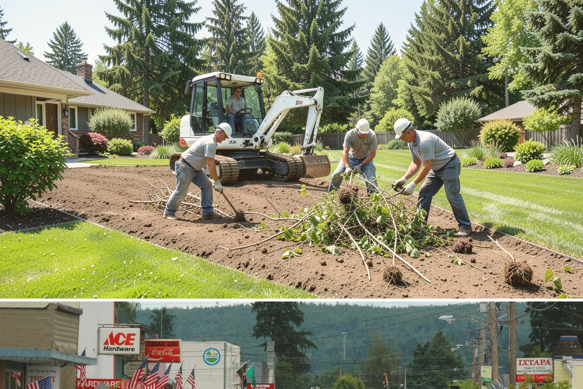 Yard Drainage Correction in Carnation, King County, WA - Best performed in late spring through early fall when soils are workable for major regrading and new turf establishes before...