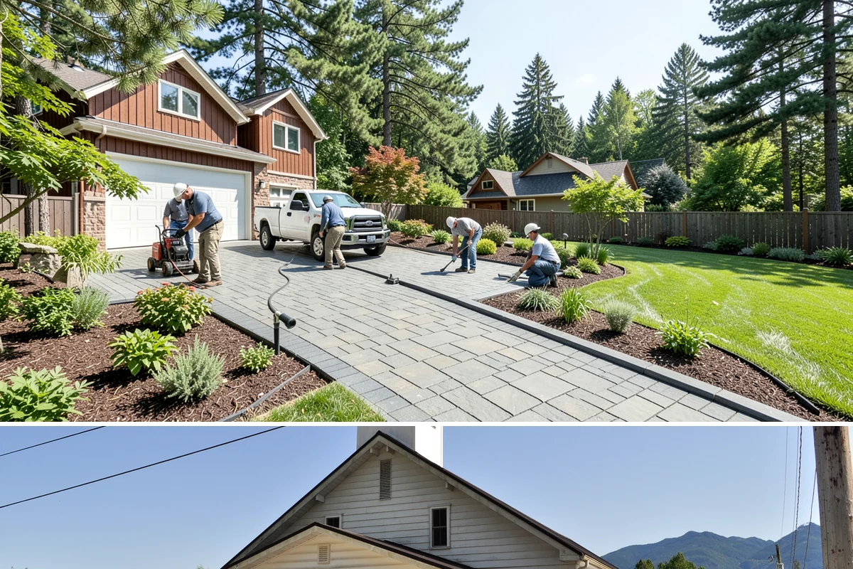 Yard Drainage Correction in Concrete, Skagit County, WA - Best performed in late spring through early fall when soils are workable for major regrading and new turf establishes before...