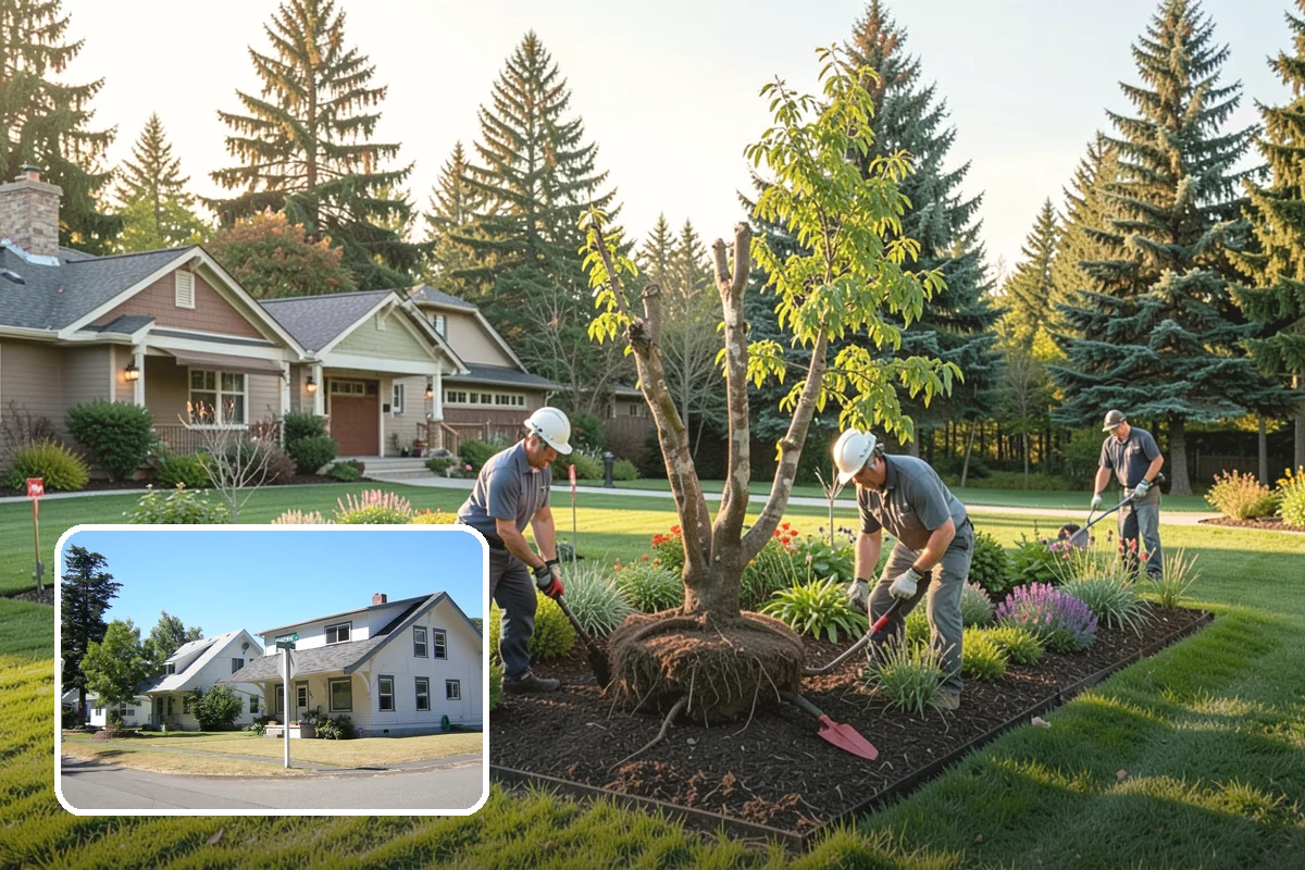 Yard Drainage Correction in DuPont, Pierce County, WA - Comprehensive whole-property drainage fix