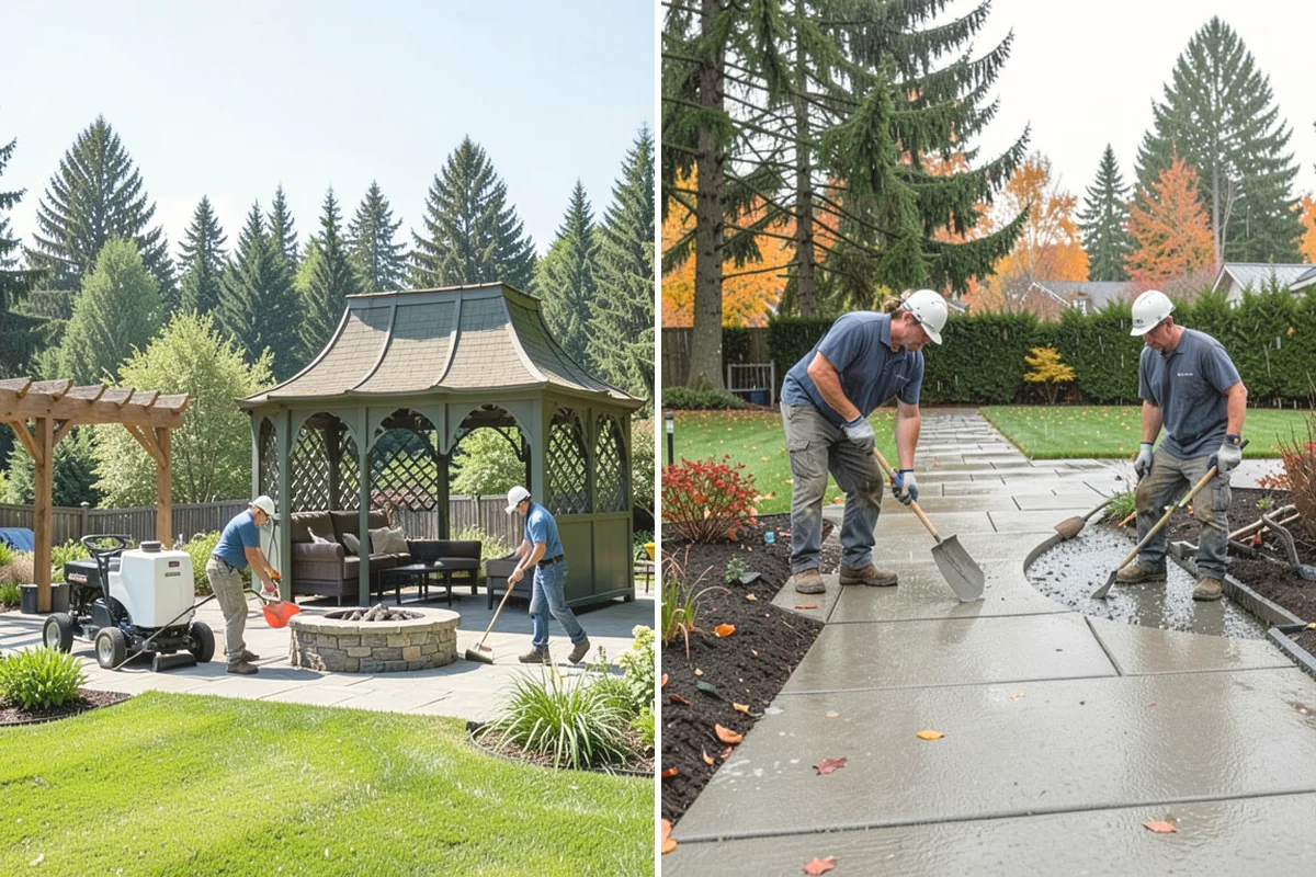 Yard Drainage Correction in Duvall, King County, WA - Assess the full lot grade and all wet areas