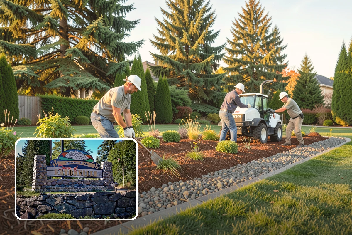 Yard Drainage Correction in Eatonville, Pierce County, WA - Comprehensive whole-property drainage fix