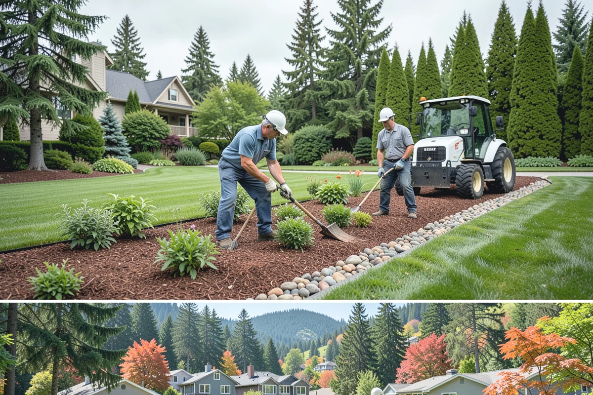 Yard Drainage Correction in Fircrest, Pierce County, WA - Best performed in late spring through early fall when soils are workable for major regrading and new turf establishes before...