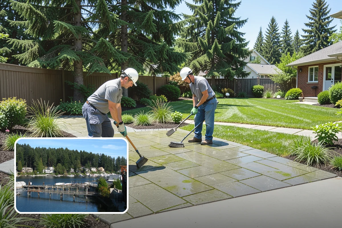 Yard Drainage Correction in Gig Harbor, Pierce County, WA - Comprehensive whole-property drainage fix