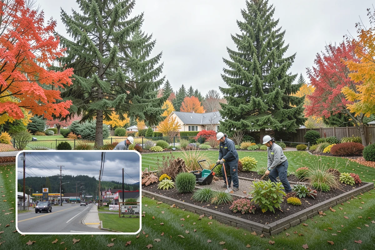 Yard Drainage Correction in Granite Falls, Snohomish County, WA - Comprehensive whole-property drainage fix