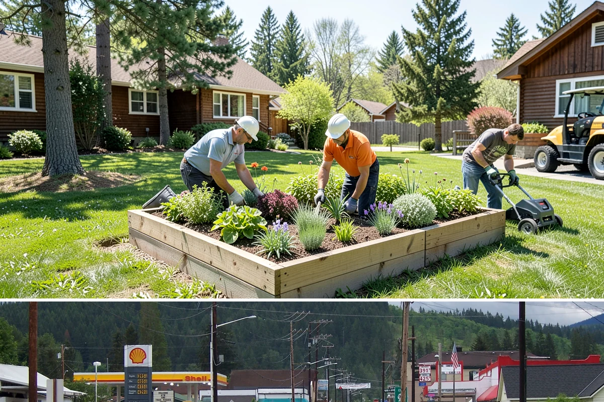 Yard Drainage Correction in Granite Falls, Snohomish County, WA - Best performed in late spring through early fall when soils are workable for major regrading and new turf establishes before...