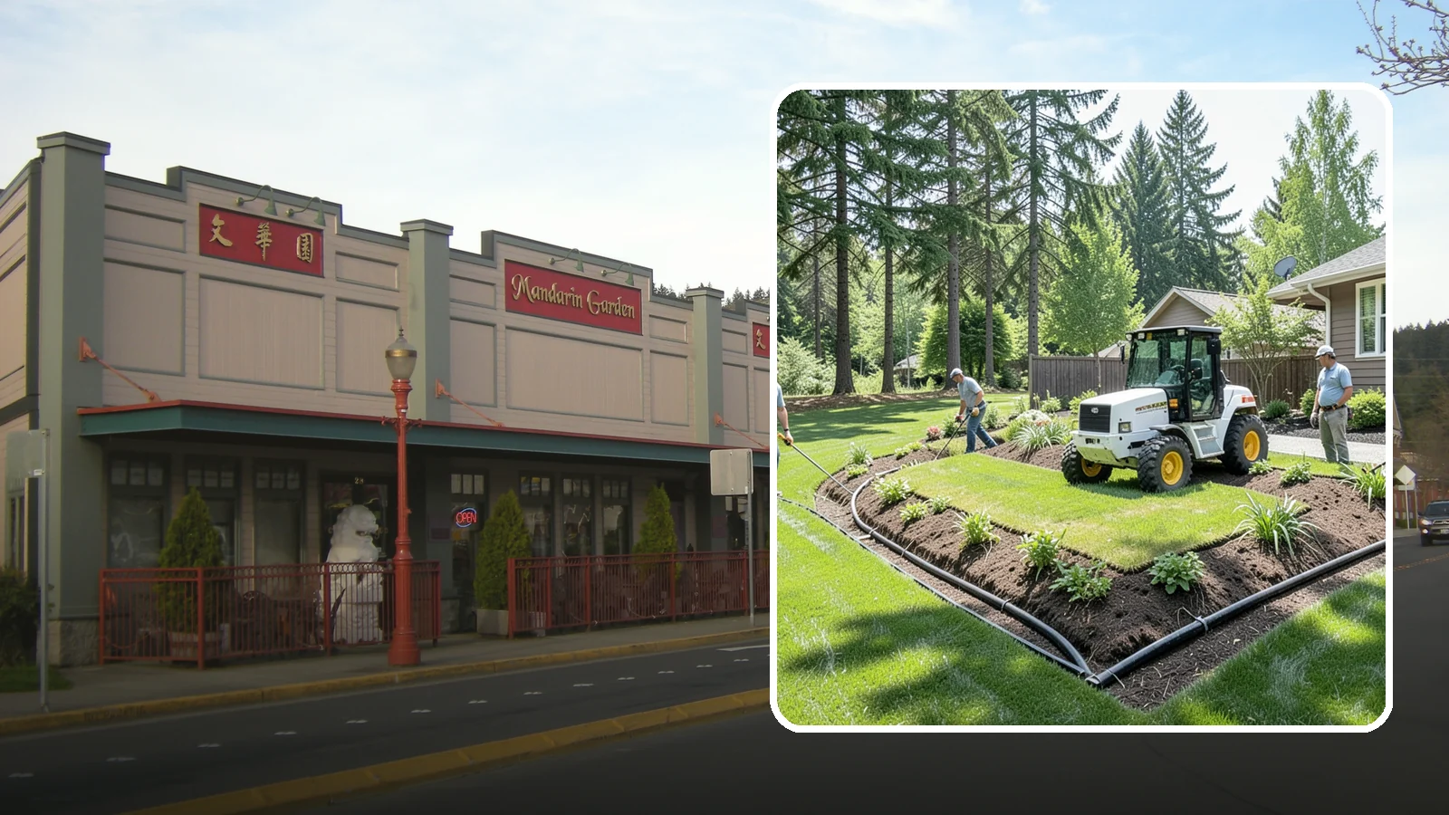 Yard Drainage Correction in Issaquah, King County, WA - We correct overall yard drainage by reshaping grade and installing drains so water flows away from structures instead of pooling.