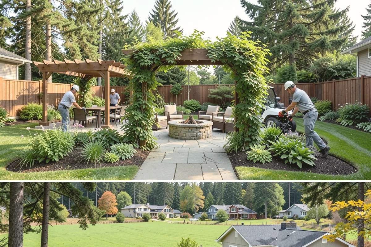 Yard Drainage Correction in Lyman, Skagit County, WA - Best performed in late spring through early fall when soils are workable for major regrading and new turf establishes before...