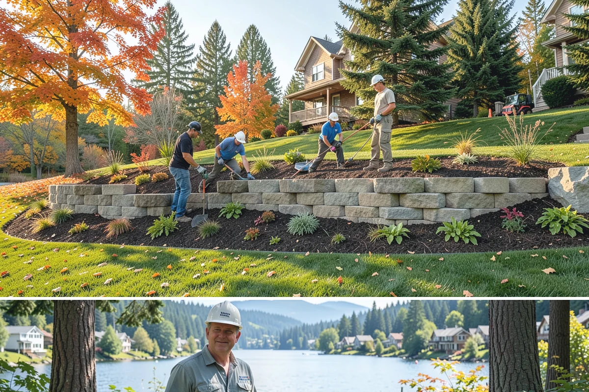 Yard Drainage Correction in Milton, King County, WA - Best performed in late spring through early fall when soils are workable for major regrading and new turf establishes before...