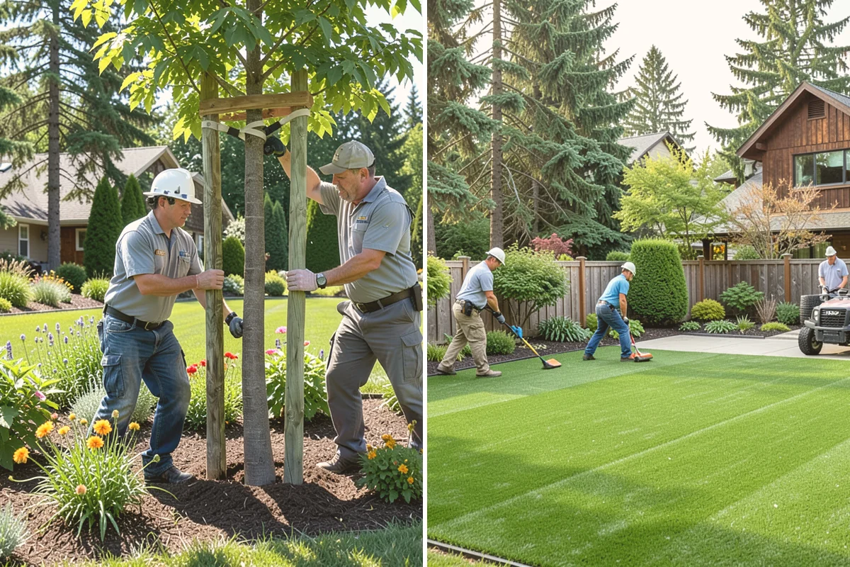 Yard Drainage Correction in Mount Vernon, Skagit County, WA - Assess the full lot grade and all wet areas
