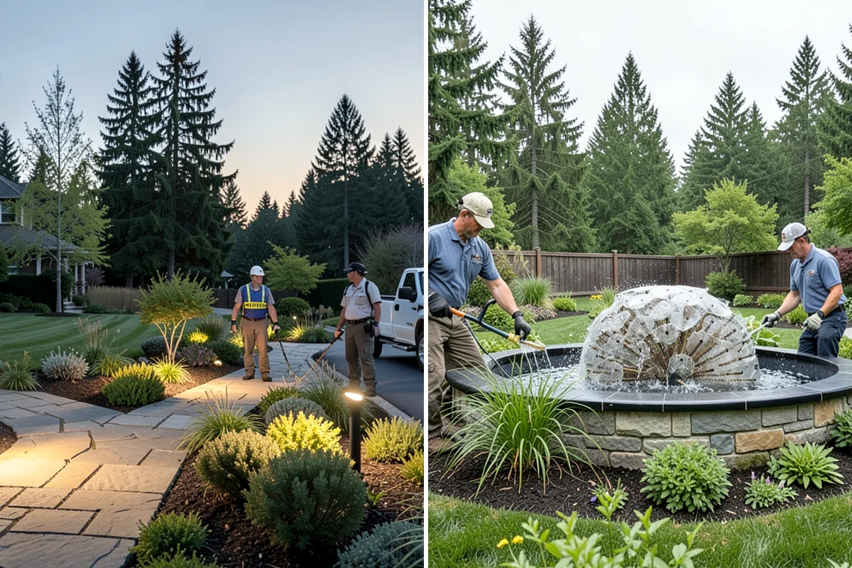 Yard Drainage Correction in Normandy Park, King County, WA - Assess the full lot grade and all wet areas