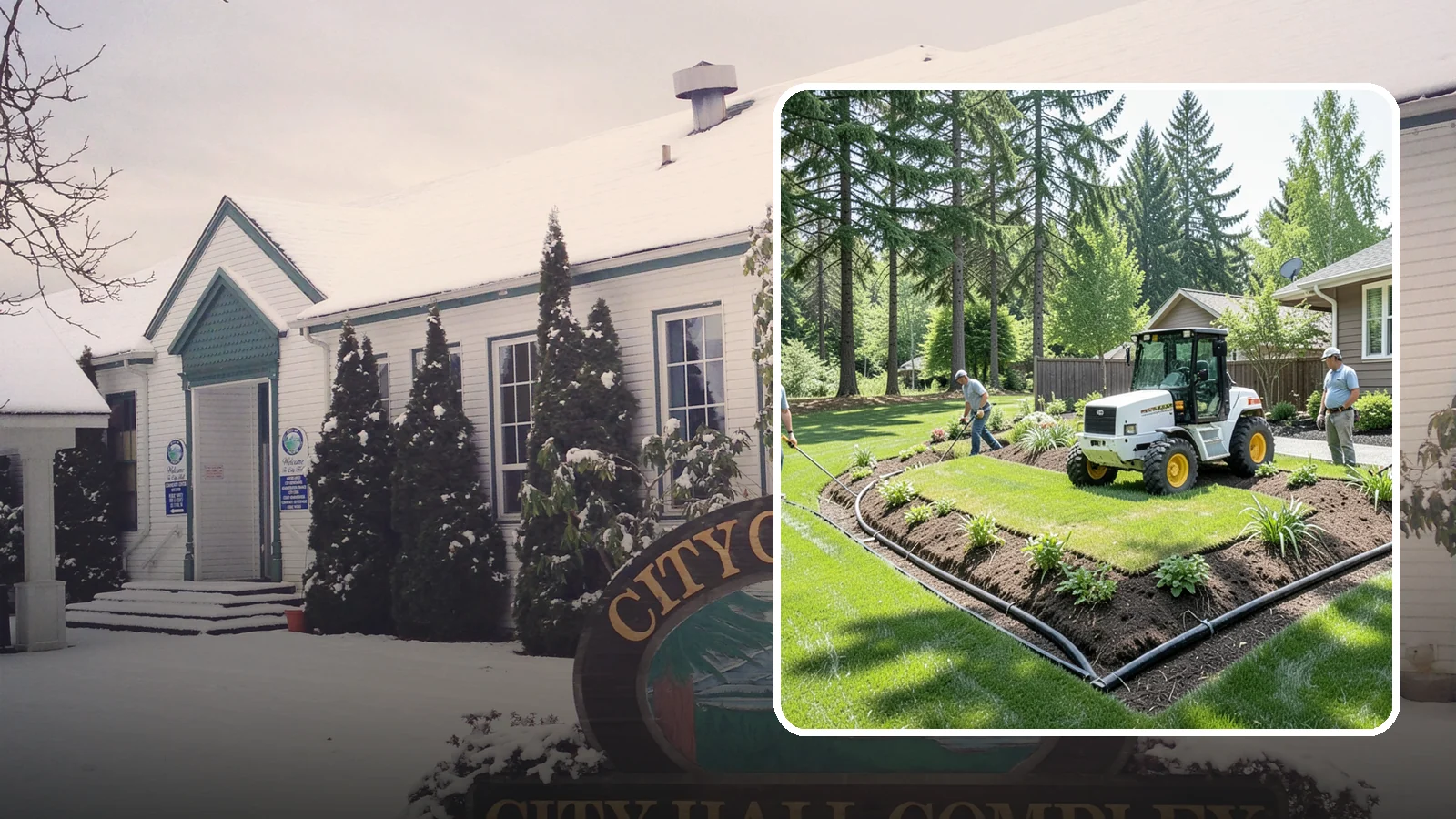 Yard Drainage Correction in Pacific, King County, WA - We correct overall yard drainage by reshaping grade and installing drains so water flows away from structures instead of pooling.