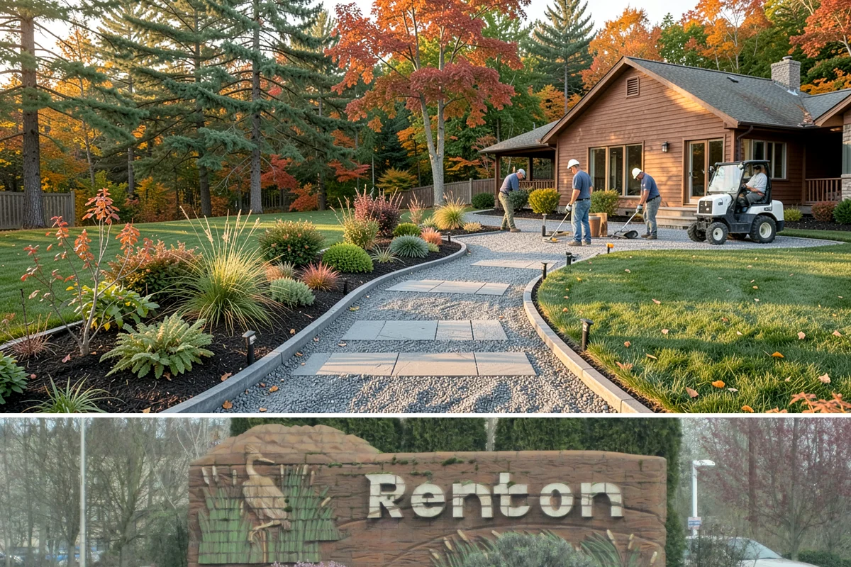 Yard Drainage Correction in Renton, King County, WA - Best performed in late spring through early fall when soils are workable for major regrading and new turf establishes before...
