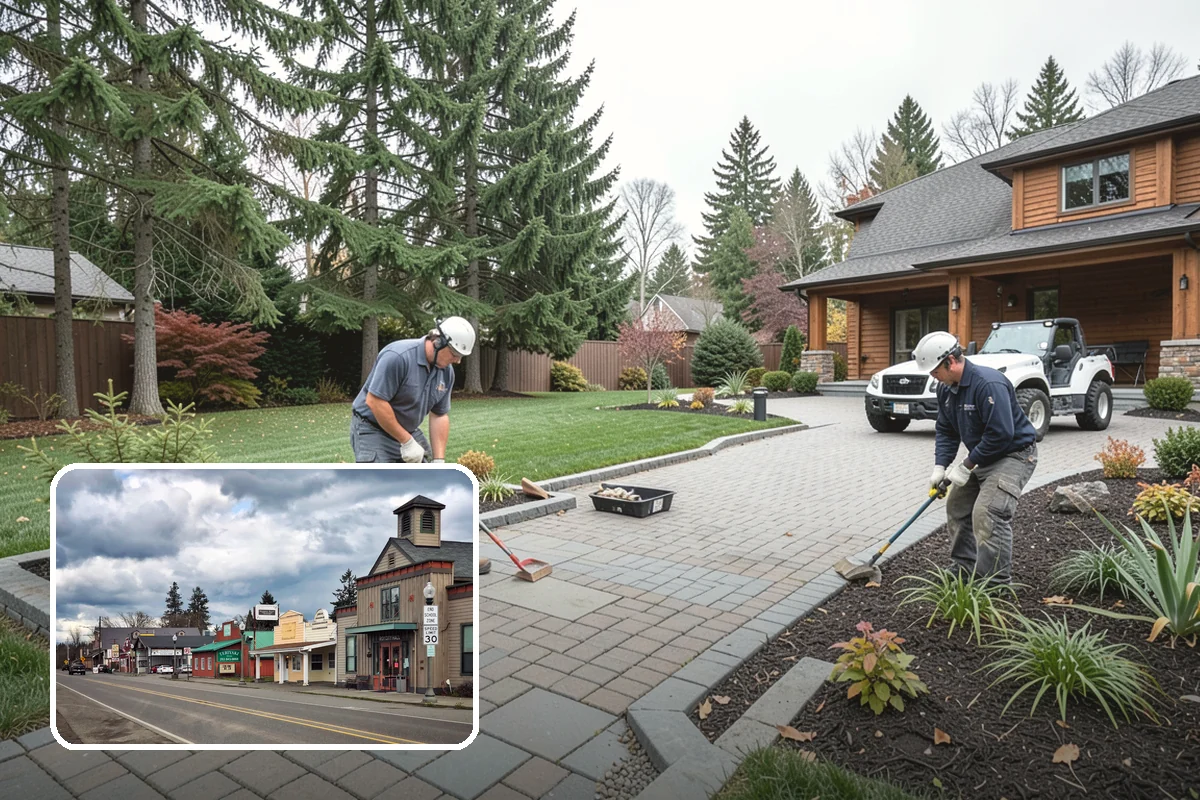 Yard Drainage Correction in Roy, Pierce County, WA - Comprehensive whole-property drainage fix