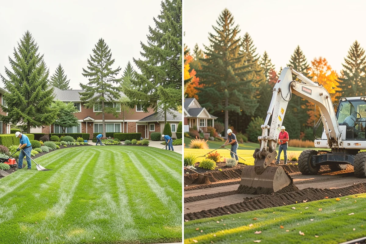 Yard Drainage Correction in Sammamish, King County, WA - Assess the full lot grade and all wet areas