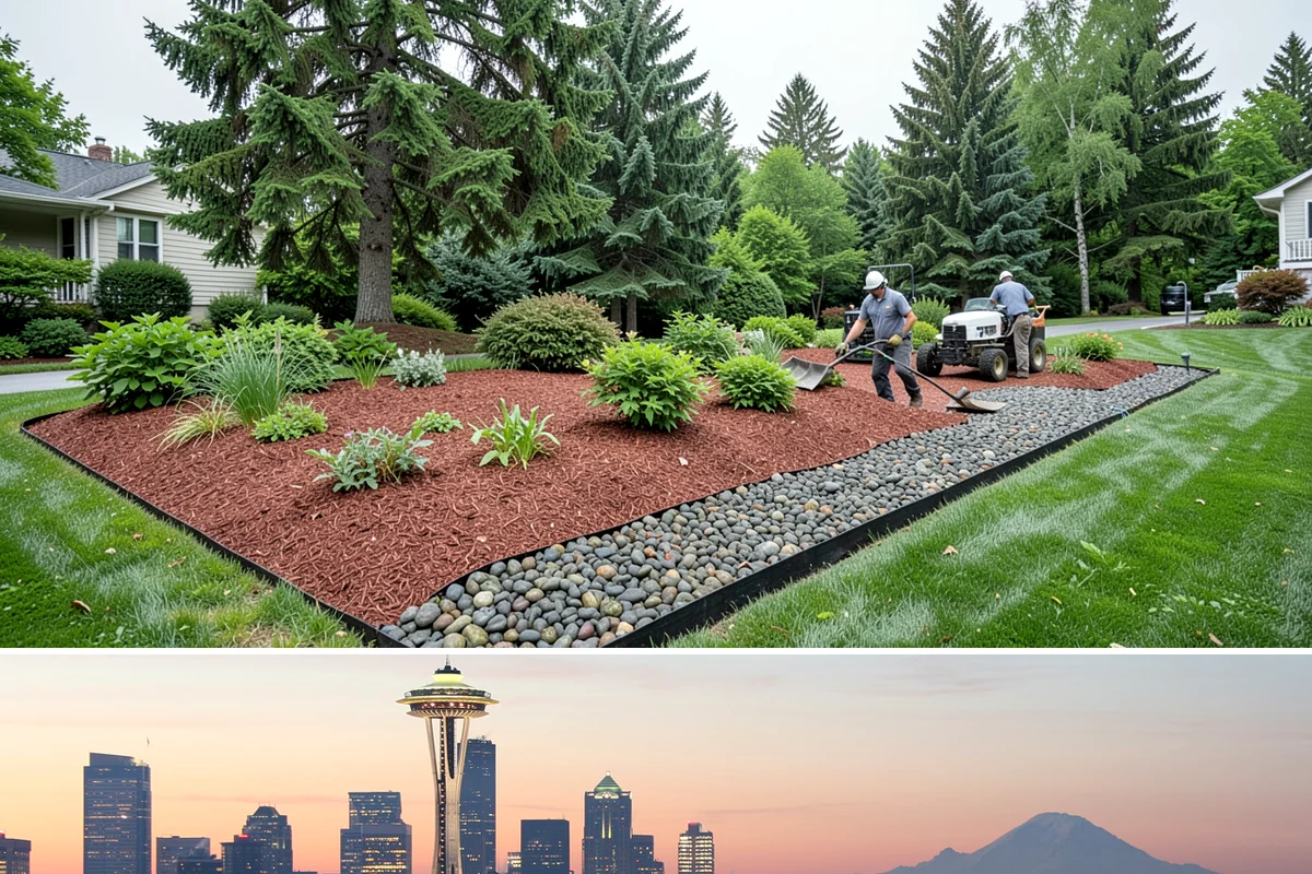 Yard Drainage Correction in Seattle, King County, WA - Best performed in late spring through early fall when soils are workable for major regrading and new turf establishes before...
