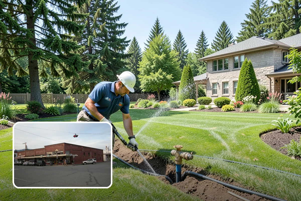 Yard Drainage Correction in Sedro-Woolley, Skagit County, WA - Comprehensive whole-property drainage fix