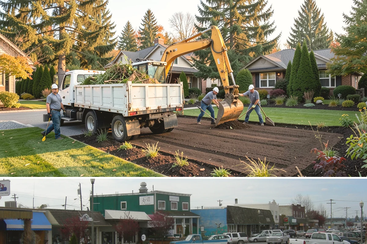 Yard Drainage Correction in Stanwood, Snohomish County, WA - Best performed in late spring through early fall when soils are workable for major regrading and new turf establishes before...
