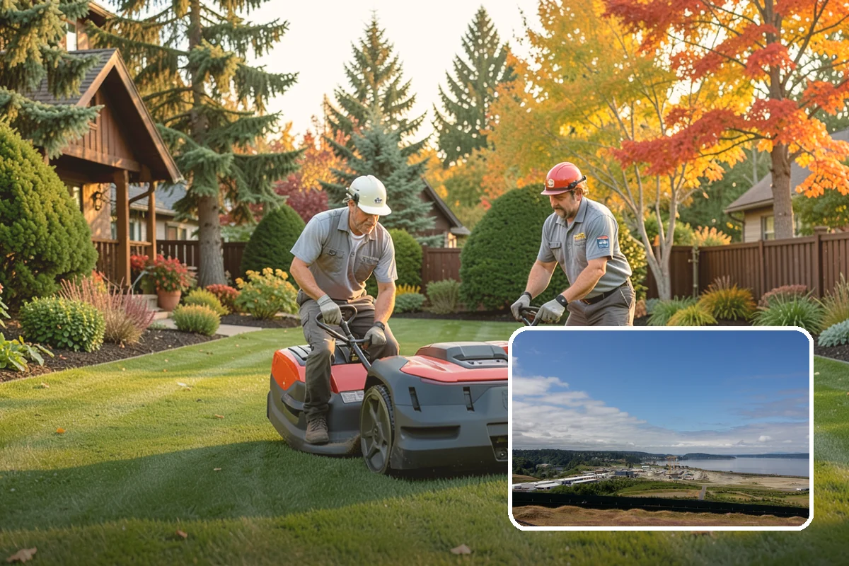 Yard Drainage Correction in University Place, Pierce County, WA - Comprehensive whole-property drainage fix