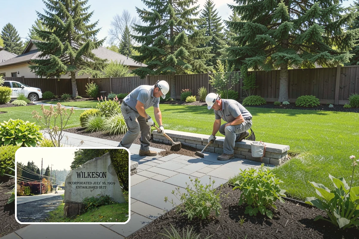 Yard Drainage Correction in Wilkeson, Pierce County, WA - Comprehensive whole-property drainage fix