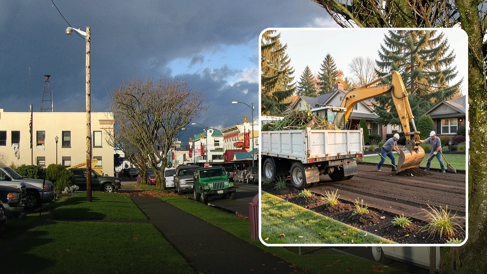 Yard Waste Removal in Arlington, Snohomish County, WA - Hauling and disposal of green waste, debris, and yard clutter to leave your property clean.