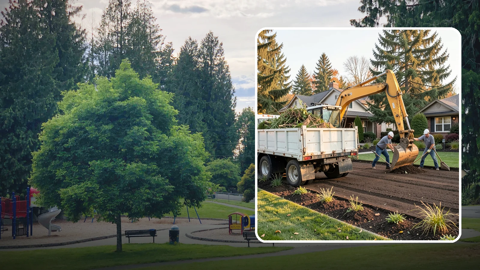 Yard Waste Removal in Bonney Lake, Pierce County, WA - Hauling and disposal of green waste, debris, and yard clutter to leave your property clean.