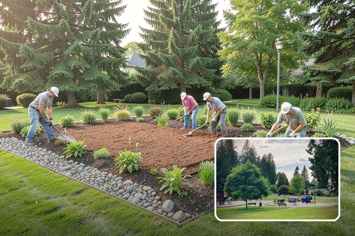 Yard Waste Removal in Bonney Lake, Pierce County, WA - Property left clean and clear