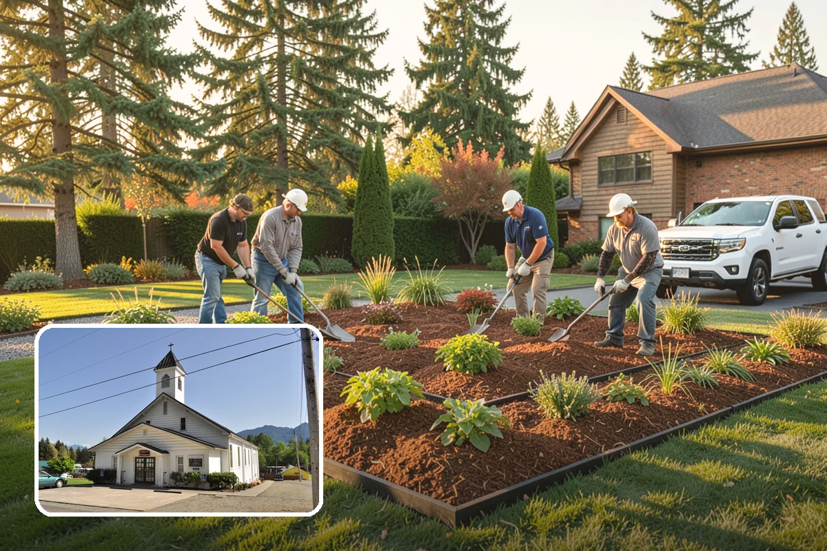 Yard Waste Removal in Concrete, Skagit County, WA - Property left clean and clear