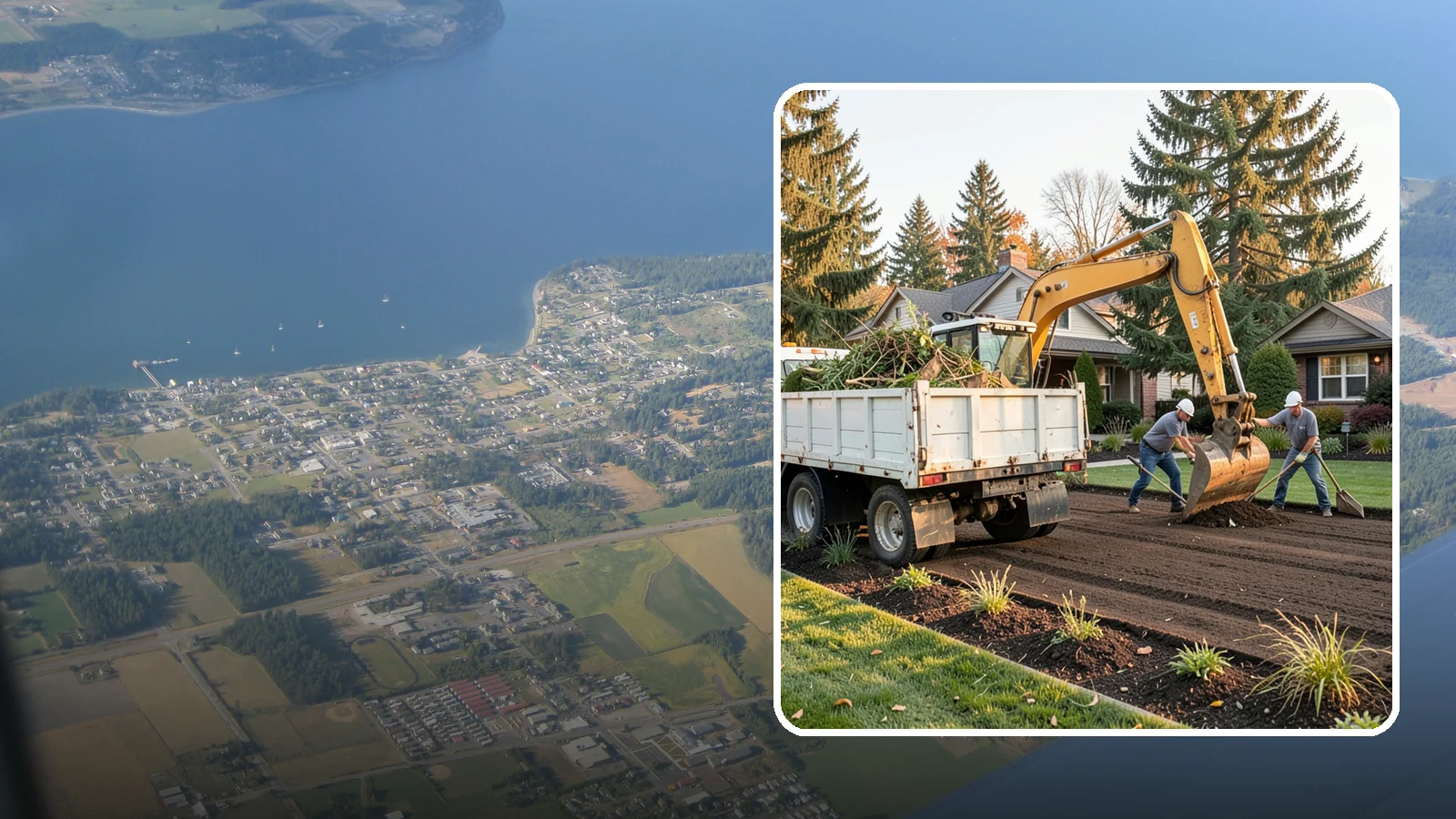 Yard Waste Removal in Coupeville, Island County, WA - Hauling and disposal of green waste, debris, and yard clutter to leave your property clean.