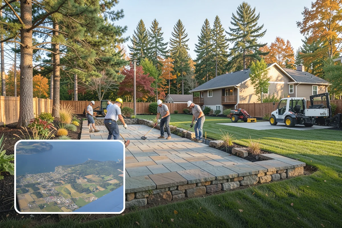 Yard Waste Removal in Coupeville, Island County, WA - Property left clean and clear