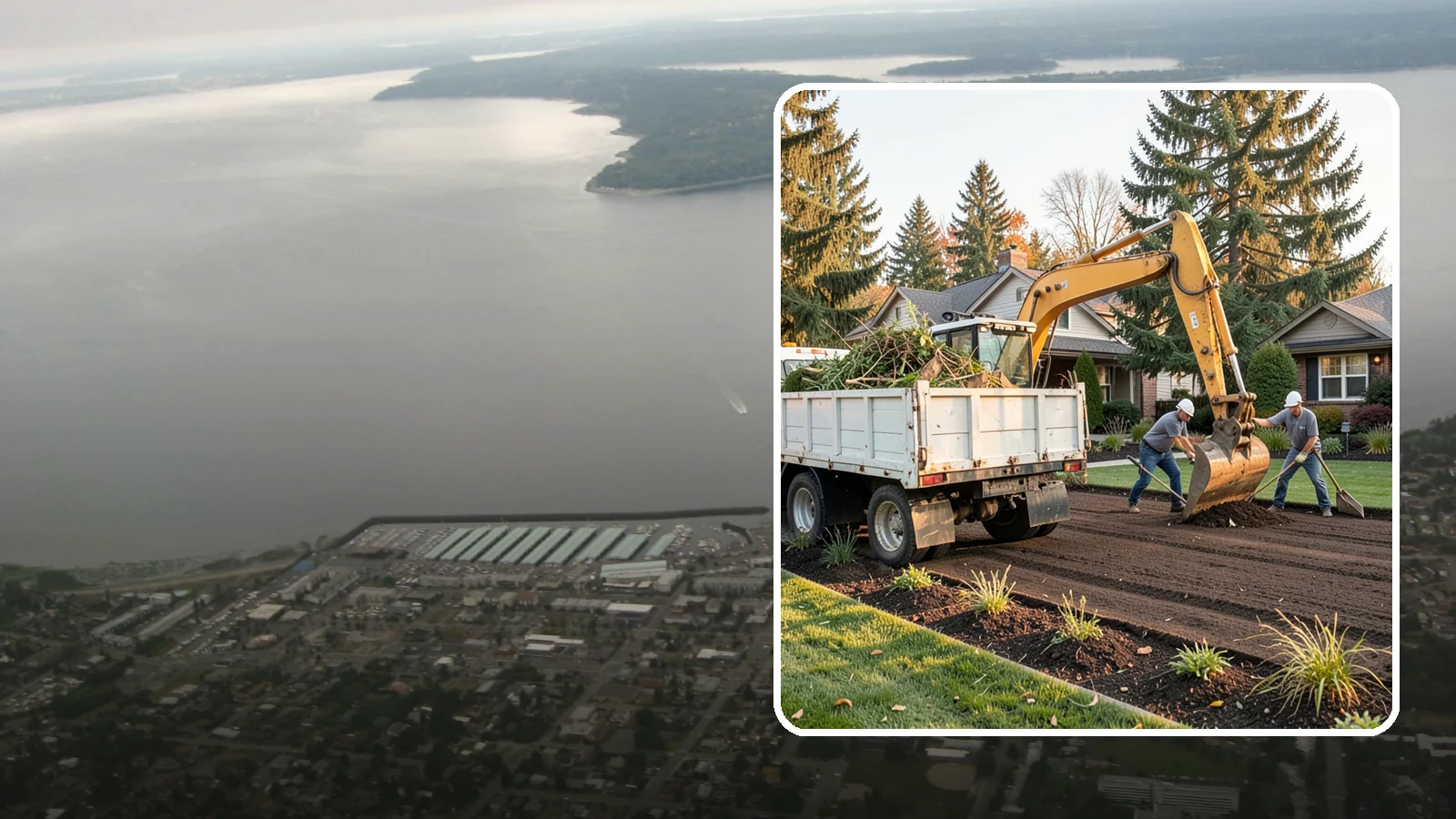 Yard Waste Removal in Des Moines, King County, WA - Hauling and disposal of green waste, debris, and yard clutter to leave your property clean.
