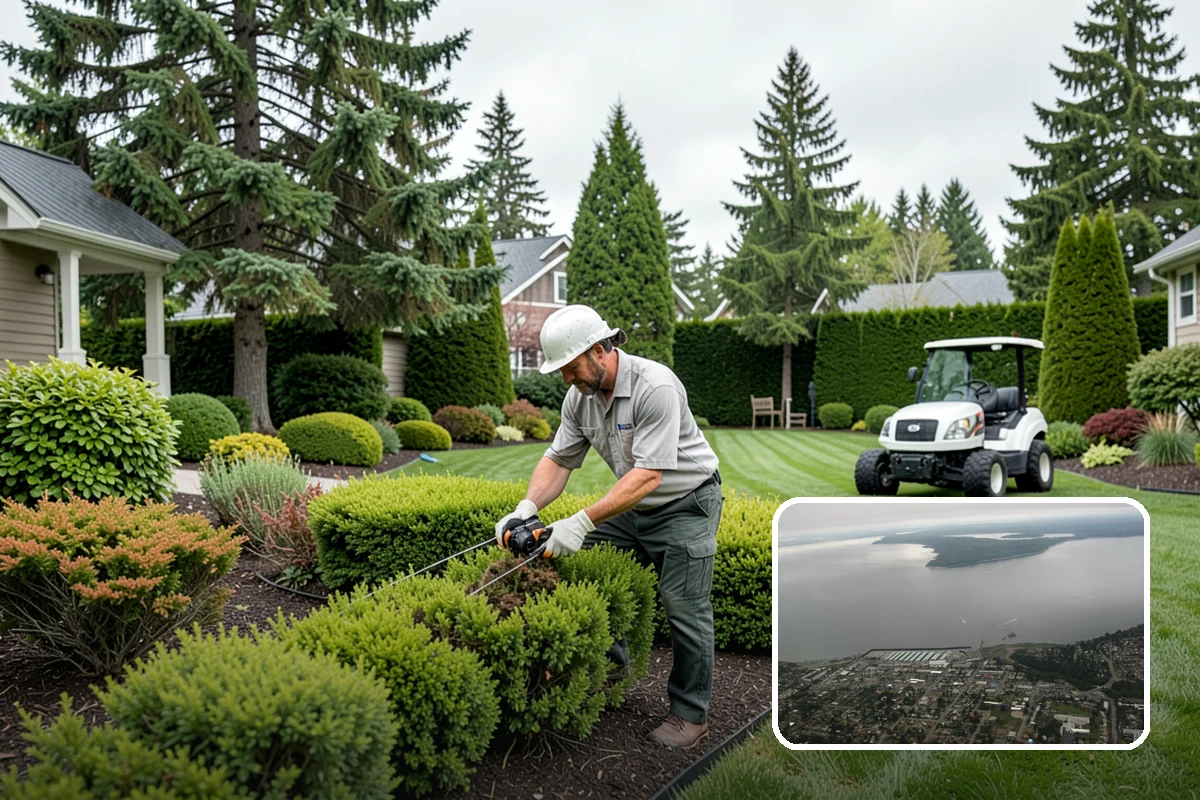 Yard Waste Removal in Des Moines, King County, WA - Property left clean and clear