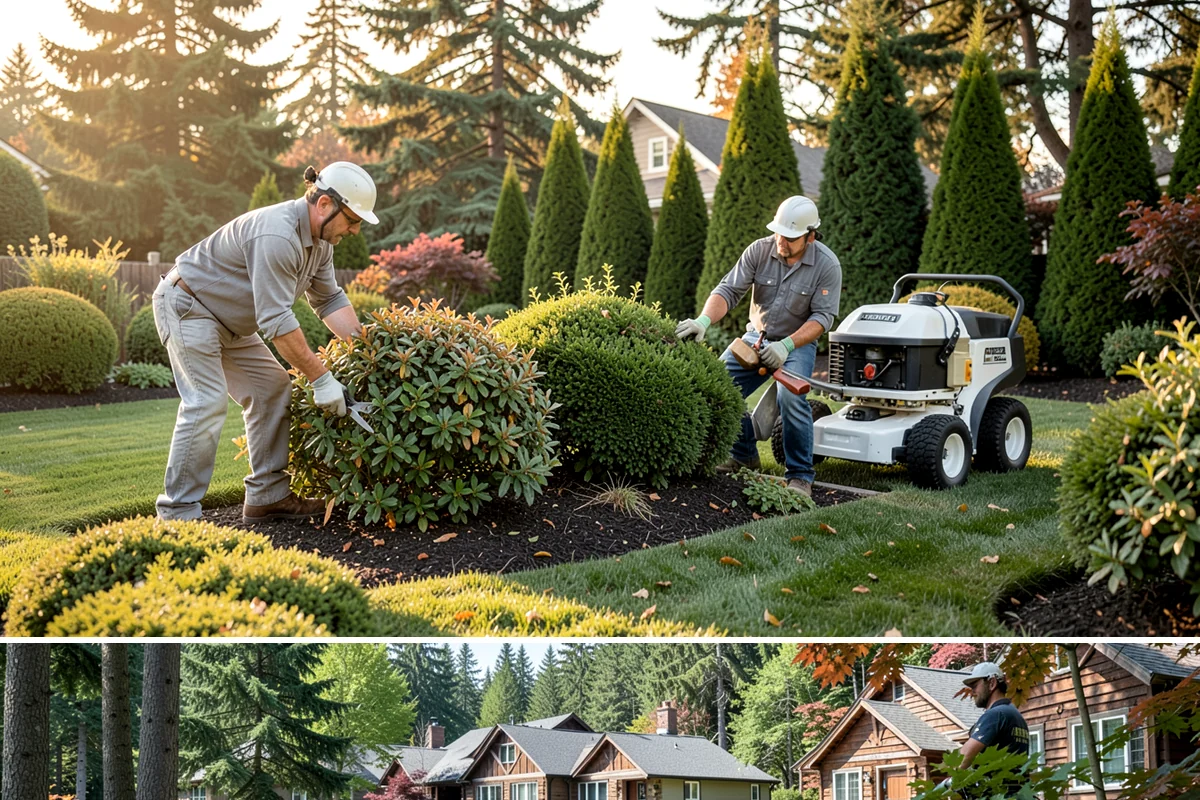 Yard Waste Removal in Edgewood, Pierce County, WA - Available year-round.