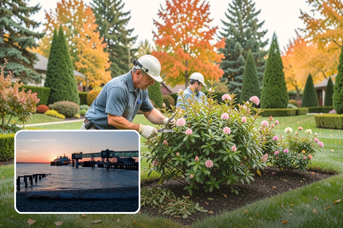 Yard Waste Removal in Edmonds, Snohomish County, WA - Property left clean and clear