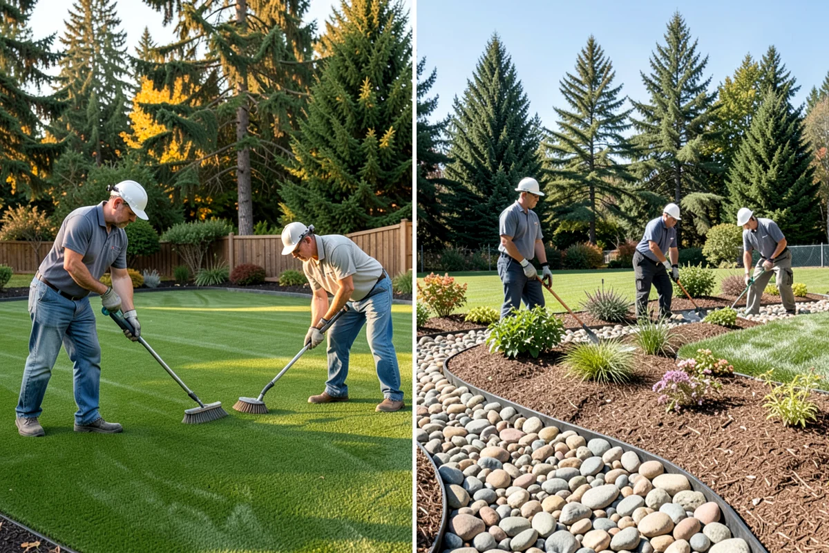Yard Waste Removal in Gig Harbor, Pierce County, WA - Assess the debris type and volume