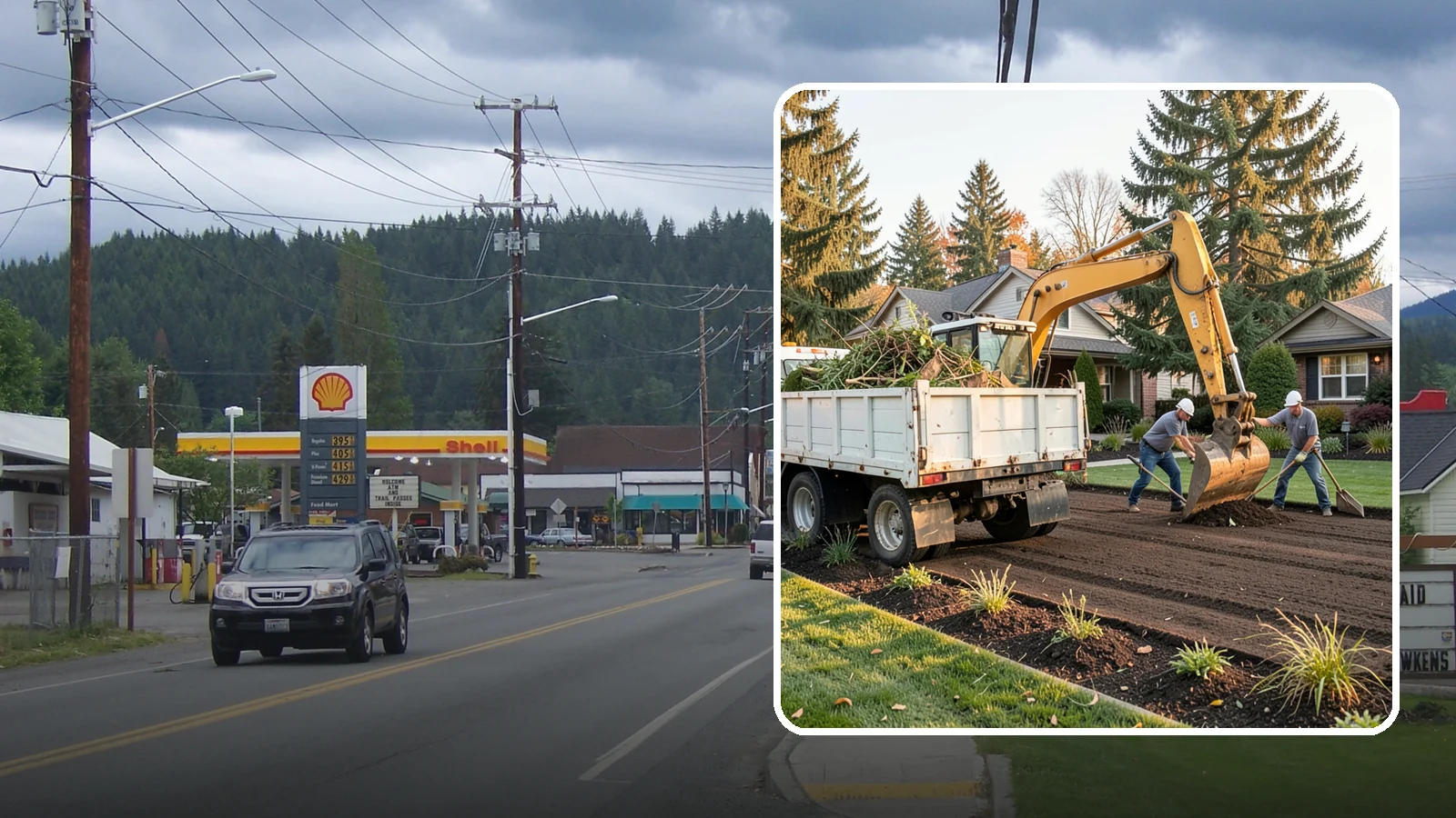 Yard Waste Removal in Granite Falls, Snohomish County, WA - Hauling and disposal of green waste, debris, and yard clutter to leave your property clean.