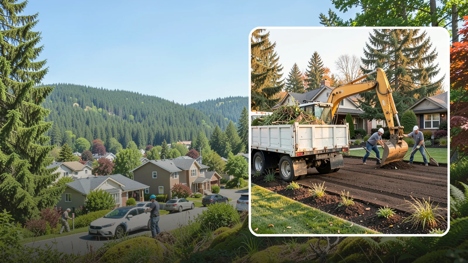 Yard Waste Removal in Index, Snohomish County, WA - Hauling and disposal of green waste, debris, and yard clutter to leave your property clean.