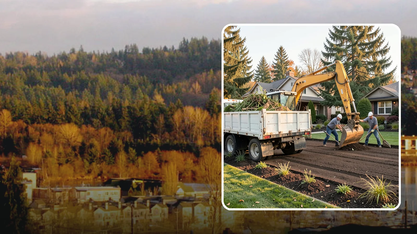 Yard Waste Removal in Kenmore, King County, WA - Hauling and disposal of green waste, debris, and yard clutter to leave your property clean.