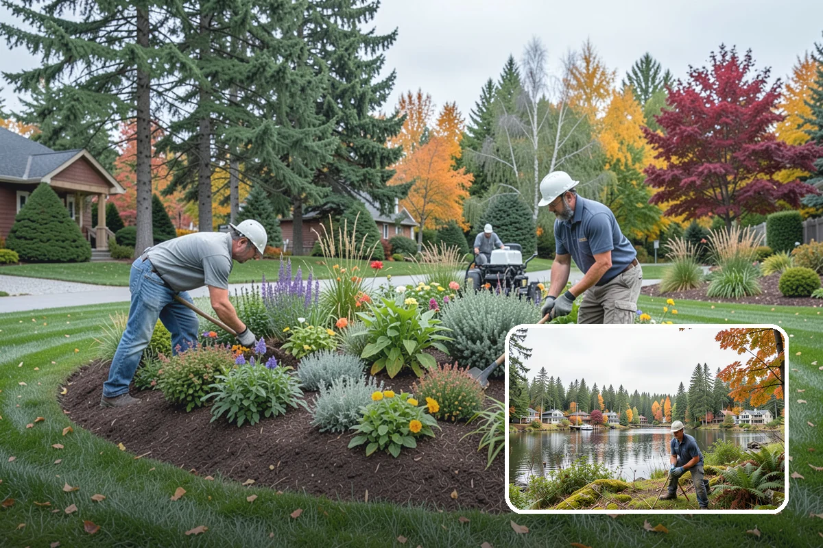 Yard Waste Removal in La Conner, Skagit County, WA - Property left clean and clear