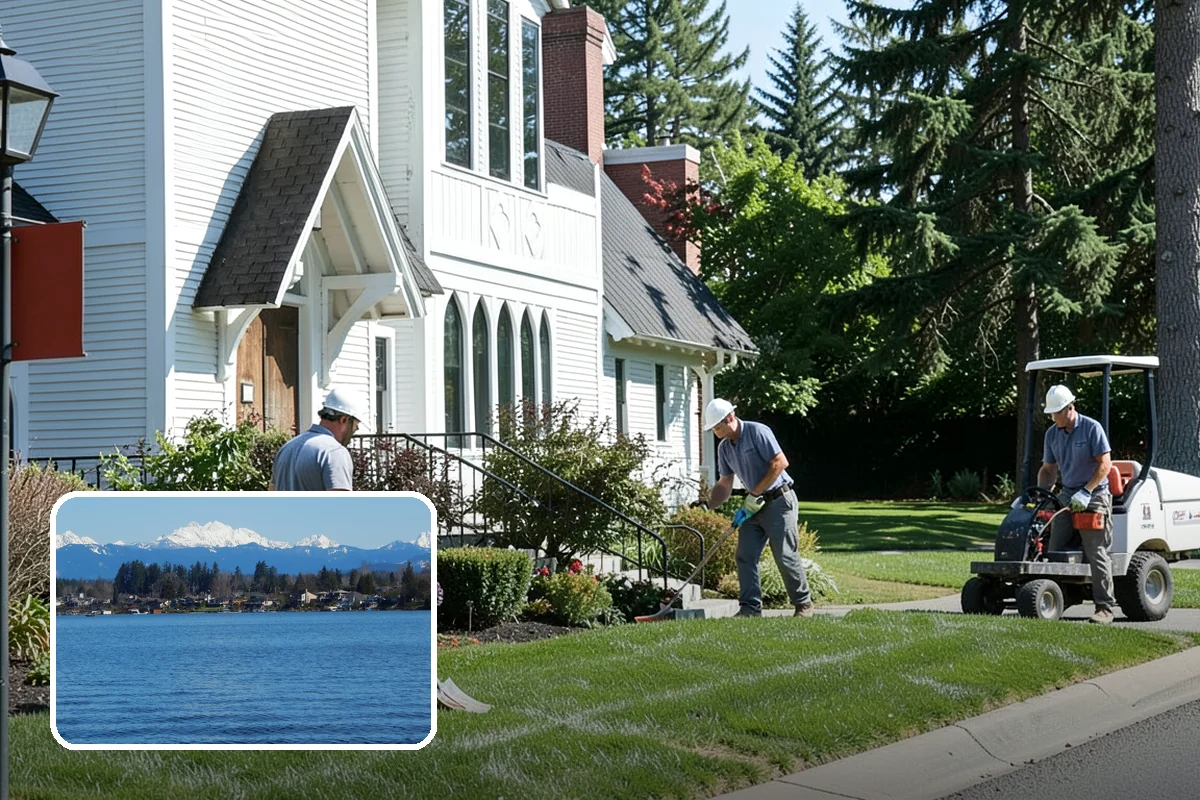 Yard Waste Removal in Lake Stevens, Snohomish County, WA - Property left clean and clear