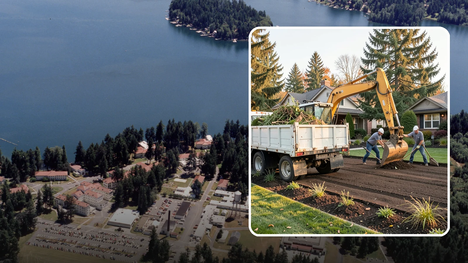 Yard Waste Removal in Lakewood, Pierce County, WA - Hauling and disposal of green waste, debris, and yard clutter to leave your property clean.