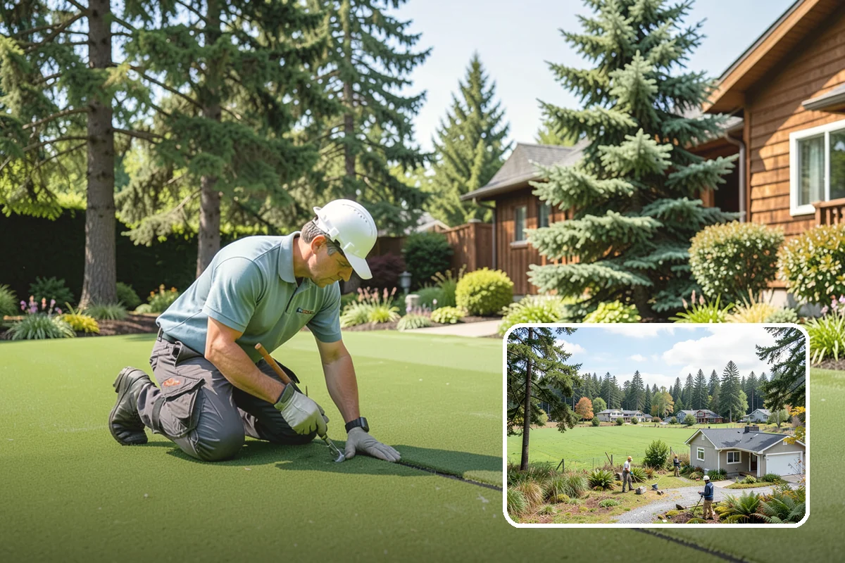 Yard Waste Removal in Lyman, Skagit County, WA - Property left clean and clear