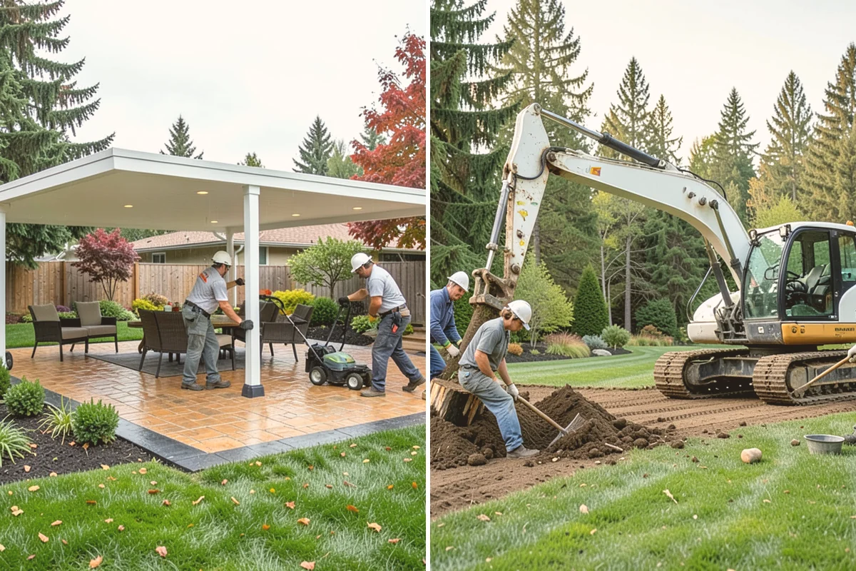Yard Waste Removal in Lynnwood, Snohomish County, WA - Assess the debris type and volume